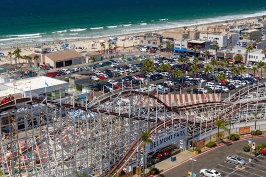 Passi de Viatge i Joc a Belmont Park, at Belmont Park, San Diego