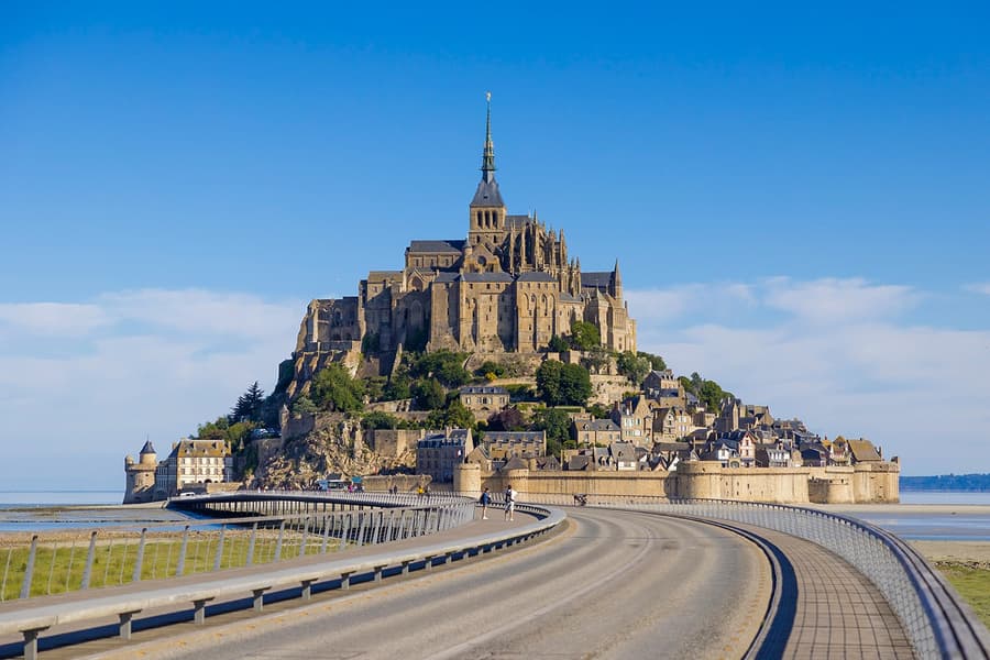 From Paris: Full-Day Guided Tour of Mont Saint-Michel with Round-Trip Transfers, at Notre-Dame de Compassion