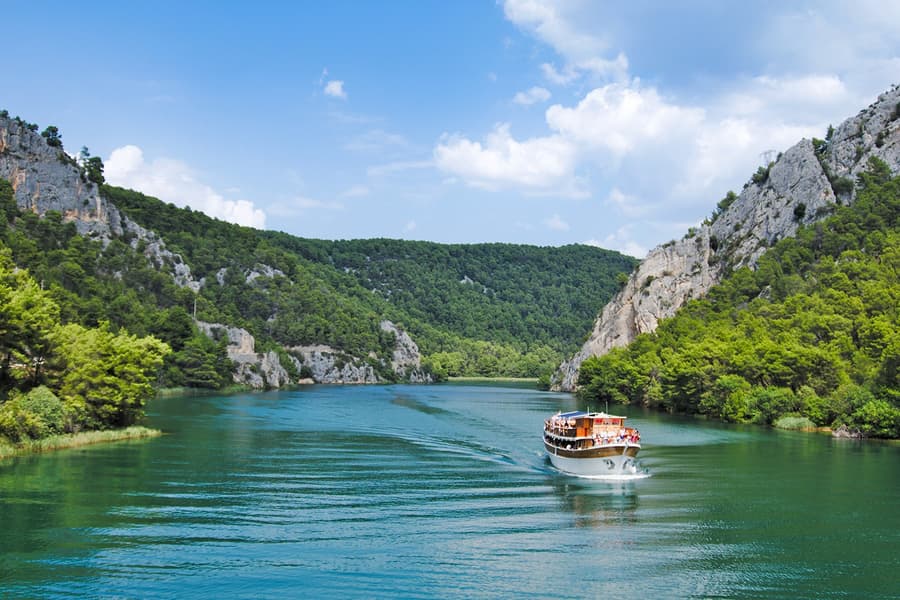 From Trogir: Full-Day Guided Trip to Krka National Park and Optional Wine Tasting, Trogir