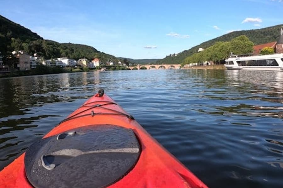 Wycieczki kajakowe po rzece Neckar w Heidelbergu, Heidelberg