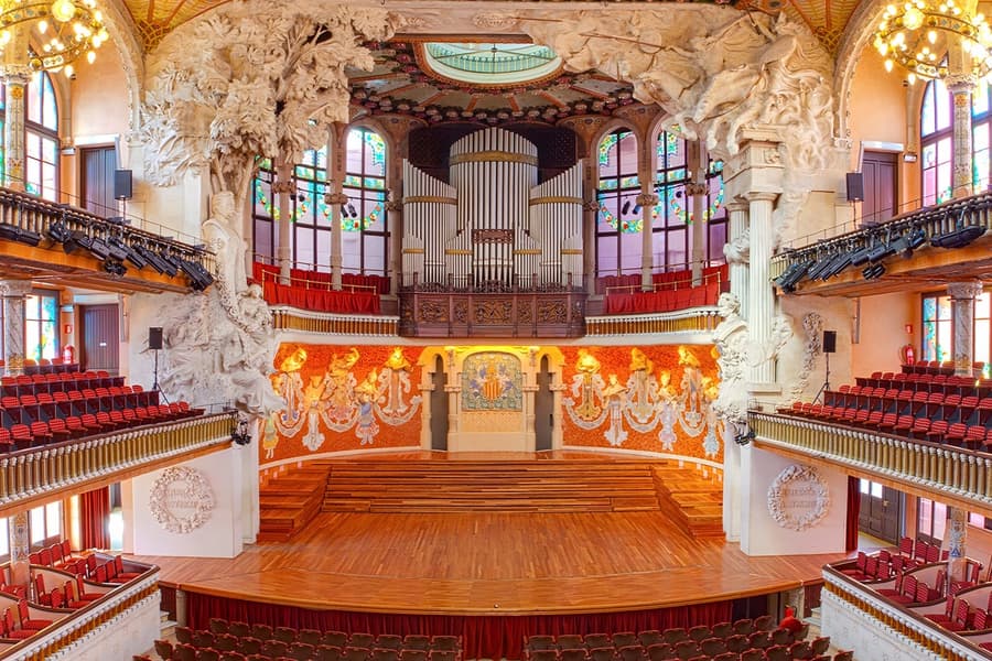 Palau de la Música Catalana Guided Tour, at Palau de la Música Catalana, Barcelona