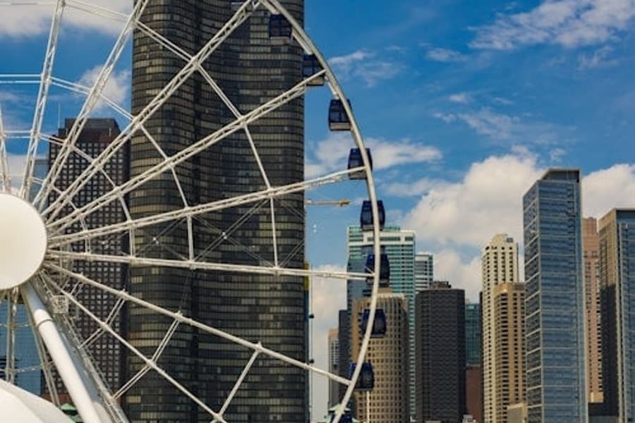 Navy Pier Centennial Wheel: VIP Gondola, at Navy Pier Centennial Wheel