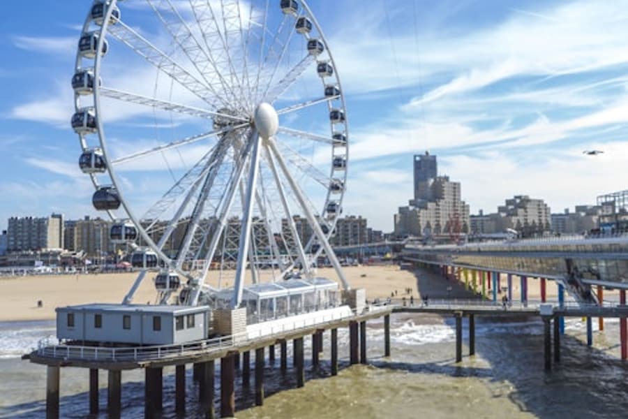 સ્કાયવ્યૂ પીયર: પ્રવેશ ટિકિટ, at SkyView de Pier, The Hague