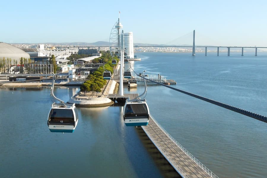 Tickets to Telecabine Cable Car at Passeio das Tagides - North Station