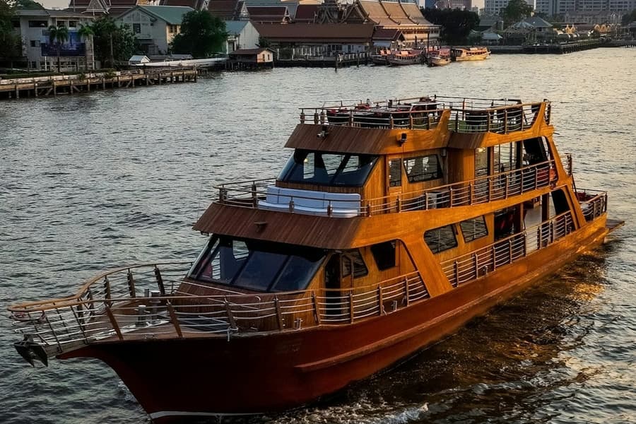 Bangkok: Pruek Luxury Evening Dinner Cruise, at Bangkok River Cruises