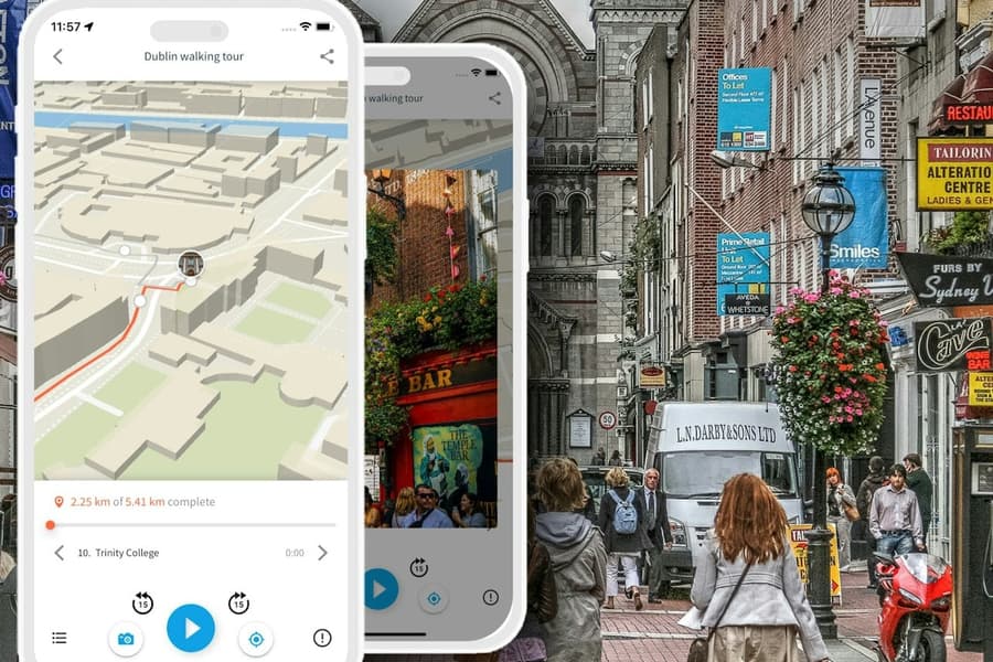 Dublin: Audio Guide App by TouringBee, at Dublin Walking Tours