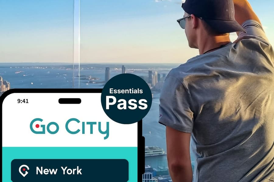 Go City New York Essentials Pass: 1 Observation Deck + 2 Top Attractions tickets at New York City Cards