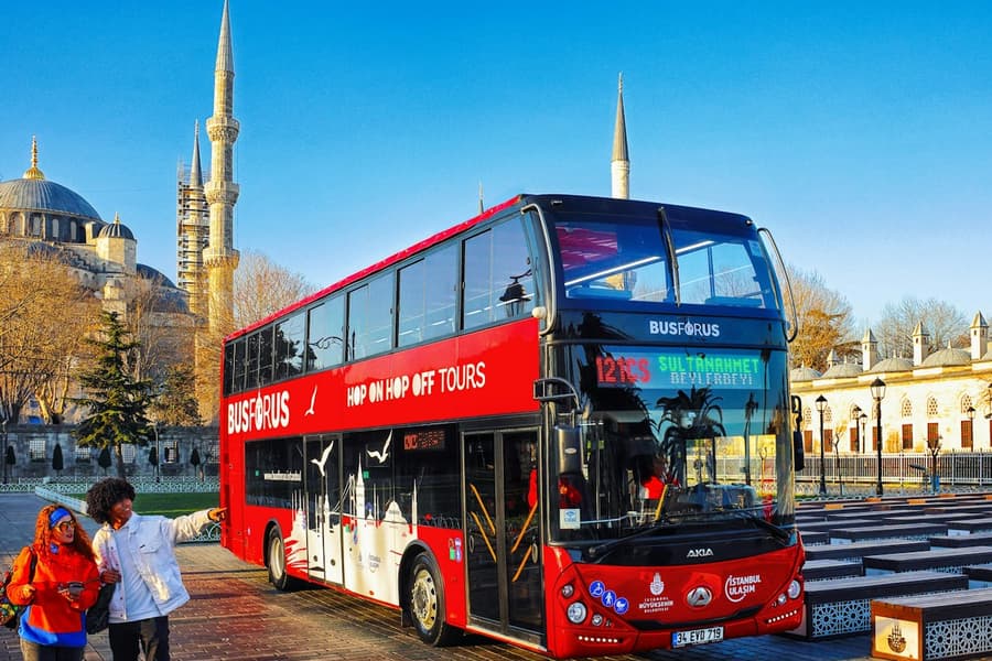Istanbul: 1-Day Hop-On-Hop-Off Bus Tour + Audio Guide, at Istanbul Bus Tours, Istanbul