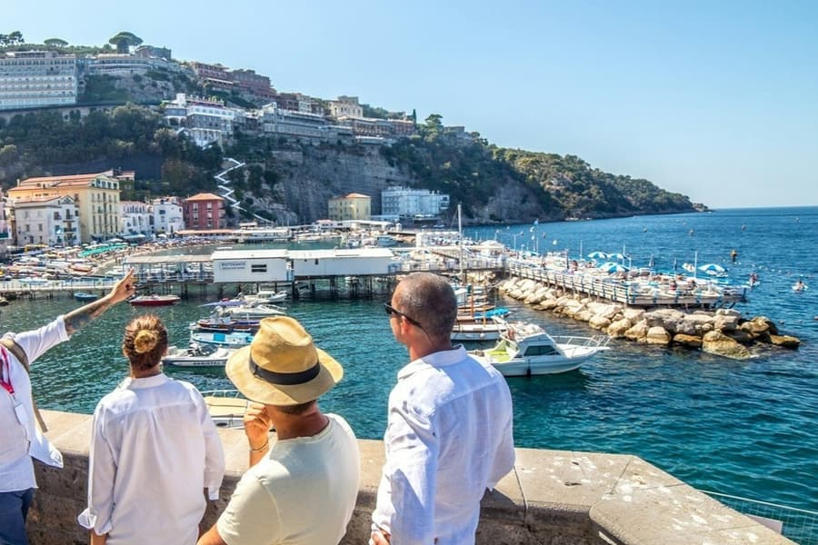 Sorrento: City Walking Tour + Street Food Tasting, at Amalfi Coast, Amalfi