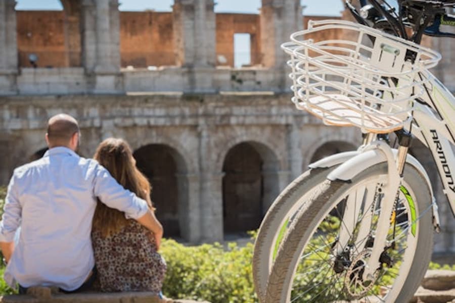 E-Bike Rental on the Tiber, at Rome Bike Rentals, Rome