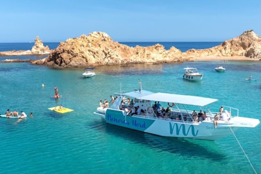 Menorca: Bootstour ab Fornells, at Menorca Cruises, Ciutadella De Menorca