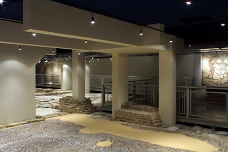 Domus dei Tappeti di Pietra: Inngangsbillett, at Domus dei Tappeti di Pietra, Ravenna