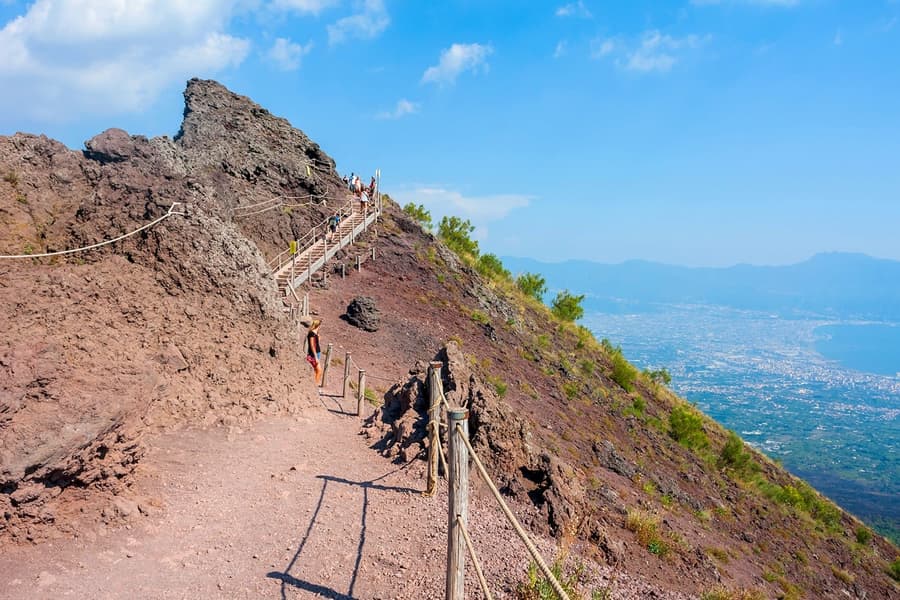 Mount Vesuvius Entry Tickets, Pompeii and Naples