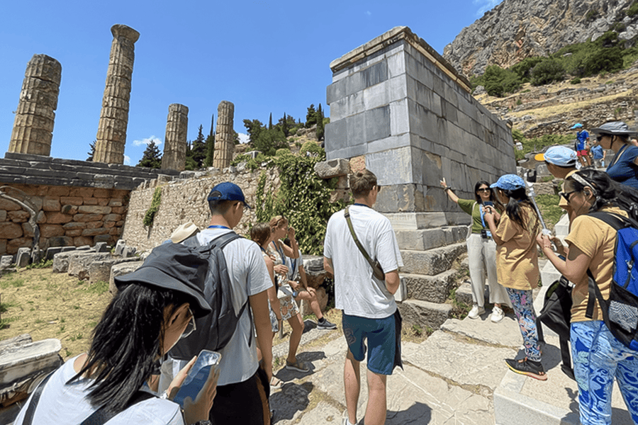From Athens: Delphi & Arachova Day Tour with Expert Guide & Entry Tickets, at Delphi guided tour from Athens - Tag Athens
