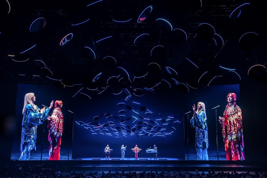 Tickets to ABBA Voyage Concert with Express Coach Round-Trip Transfers from London at ABBA Arena