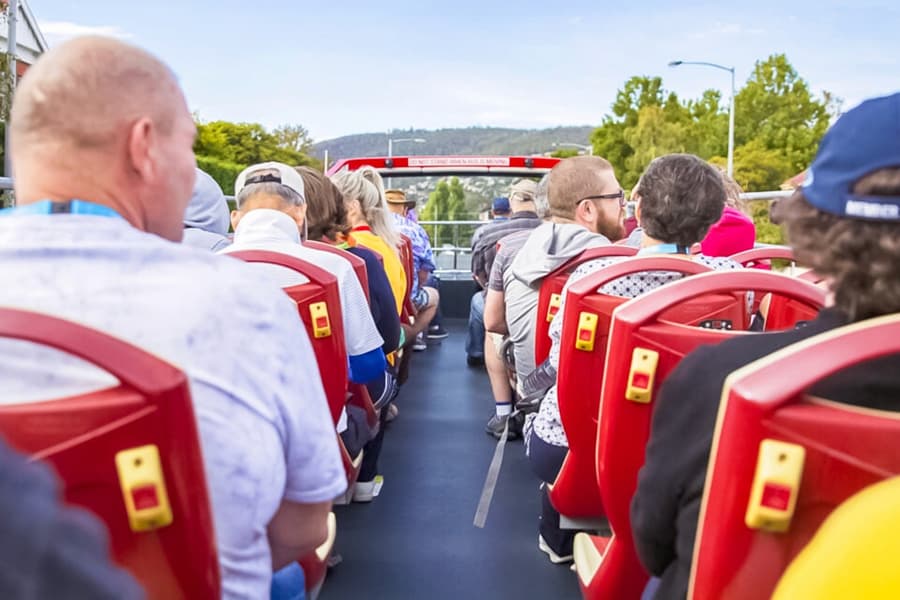 Combo (Save 6%): Hobart Hop-on Hop-off Bus Tour + kunanyi/Mt Wellington Explorer Bus Pass, Hobart