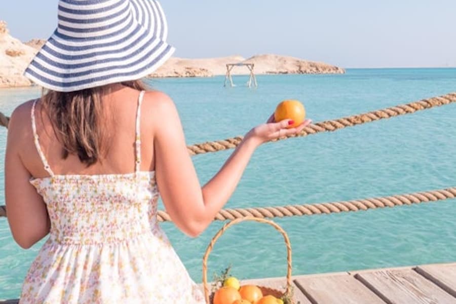 Pulau Orange Bay: Tur Snorkeling dari Hurghada + Olahraga Air + Makan Siang, Hurghada