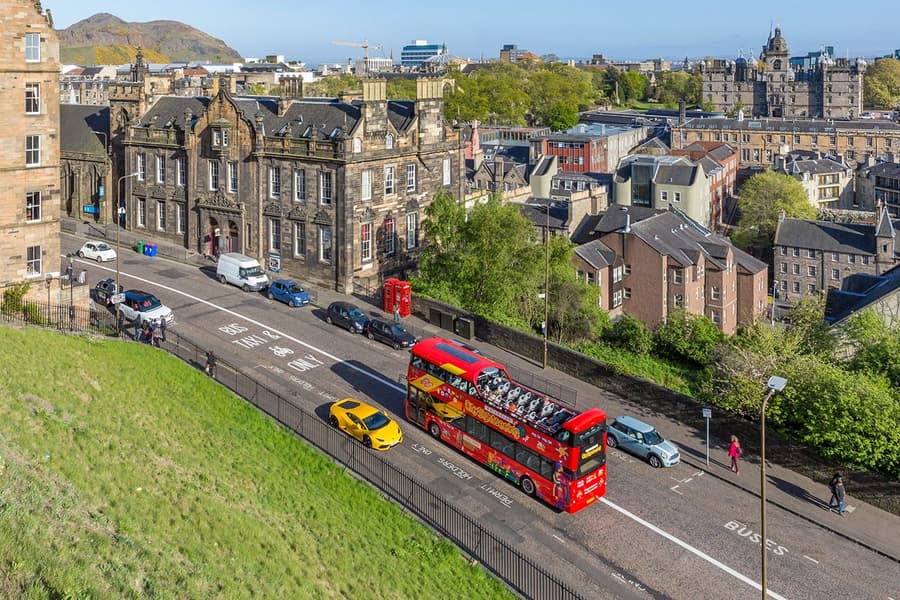 3-Route Edinburgh Hop-On Hop-Off Bus Tour, Edinburgh
