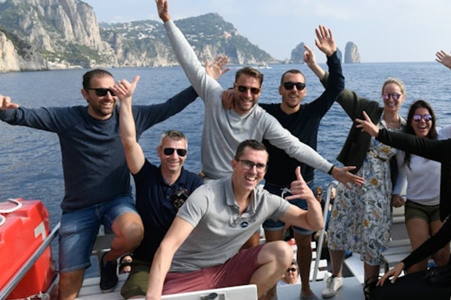 Capri: Boat Tour from Sorrento + Limoncello Tasting, Piano Di Sorrento