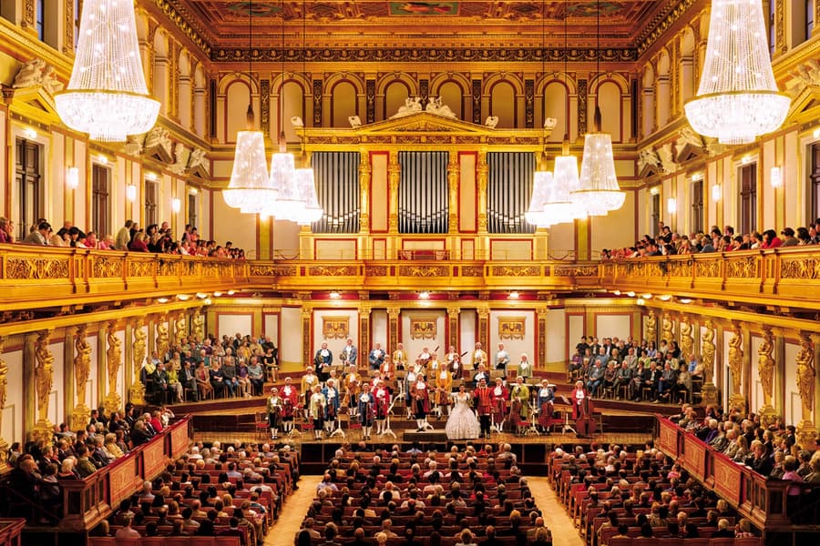 Music Society Vienna (Musikverein): Mozart Orchestra Concert in Golden Hall, Vienna