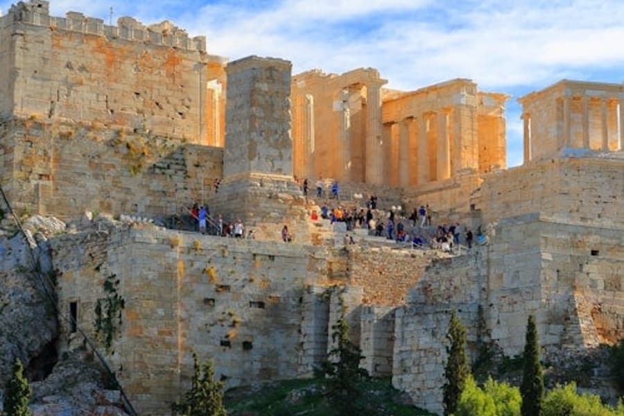 تور راهنمای آکروپولیس آتن و موزه آکروپولیس, at Acropolis of Athens, Athens