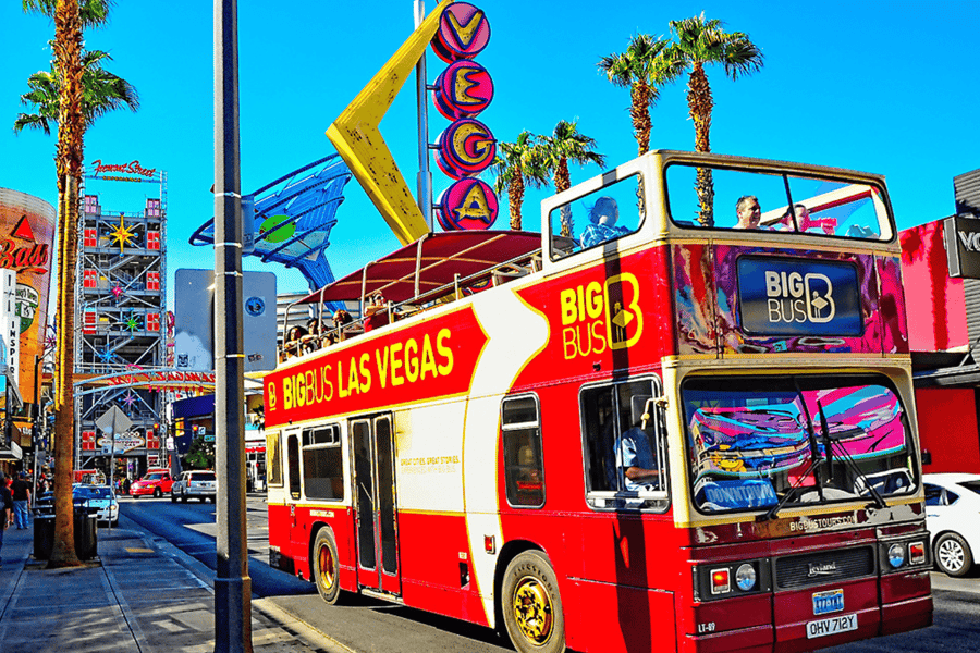 Hop-on, Hop-off Las Vegas Big Bus Turbilletter, at Las Vegas, NV, USA, Las Vegas