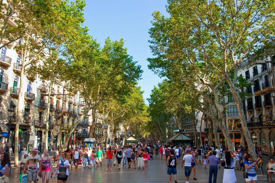 Barcelona Self-Guided Audio Tour, at Plaça de Catalunya