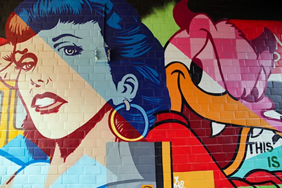 Berlin Street Art Guided Tour, at Outside Starbucks opposite Hackescher Markt S-Bahn station.