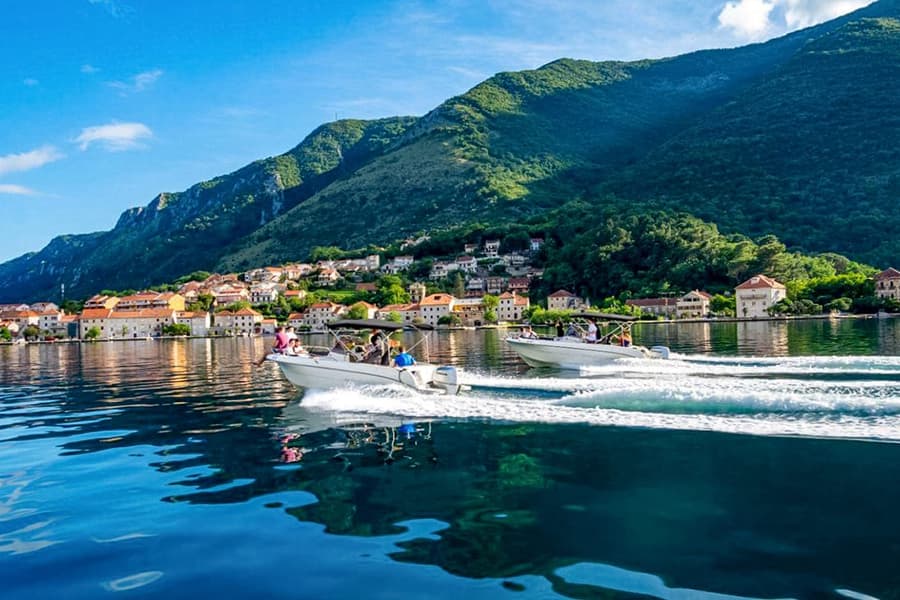 From Kotor : 3-Hour Private Blue Cave & Bay of Kotor Speedboat Tour (Up to 6 People), Kotor