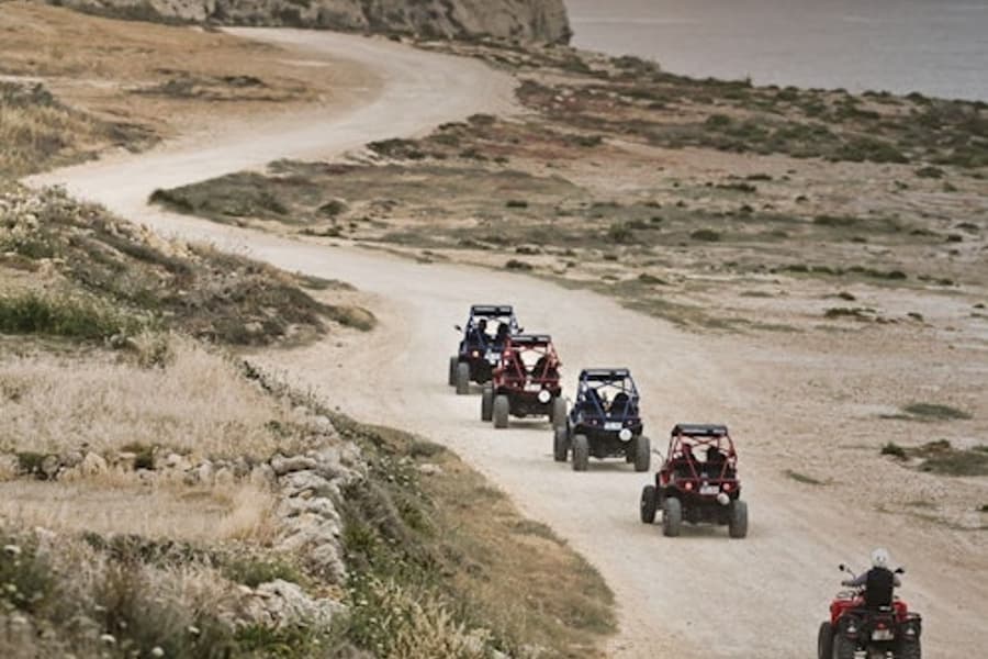 Gozo: Guided Sunset Quad Bike Tour from Malta + Comino Visit + Transfers, Gozo