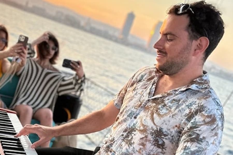 Barcelona: Sunset Cruise with Live Music by Aperol, at Barcelona Boat Trips