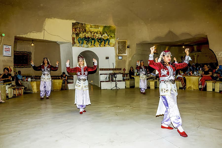 Tickets to Turkish Dinner & Shows in a Cave Restaurant in Cappadocia with Transfers, Cappadocia