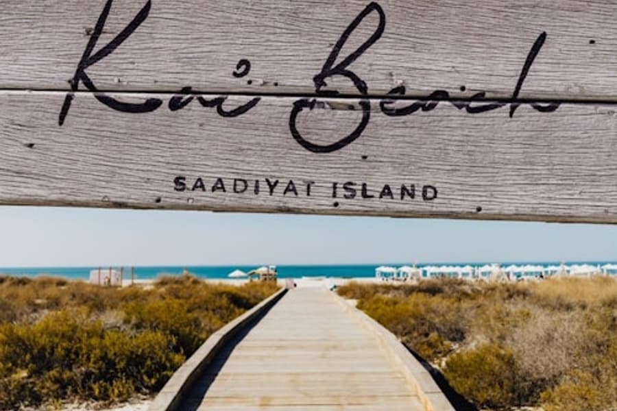 Saadiyat Kai Beach: Napi belépő, at Saadiyat Kai Beach, Abu Dhabi