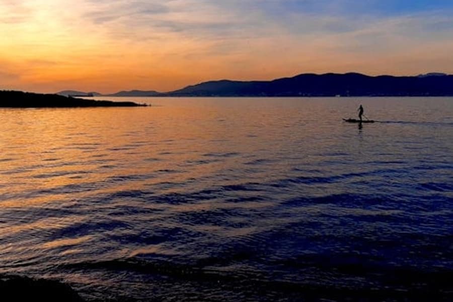مالورکا: سورج غروب کا وقت کاک یا اسٹینڈ اپ پیڈل بورڈ ٹور, at Kayak Rentals Mallorca, Can Pastilla