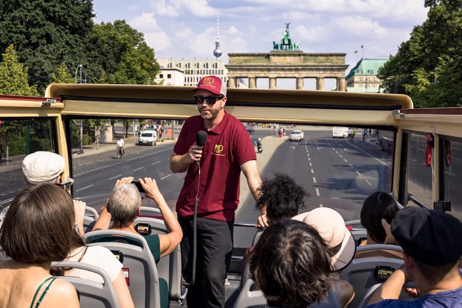Big Bus: Excursió amb autobús per Berlín al vespre, Berlin