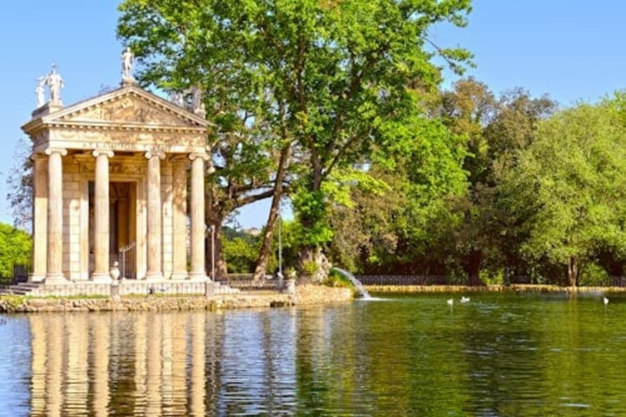গল্ফ কার্টে করে ভিলা বোরগেস বাগান ভ্রমণ, Rome