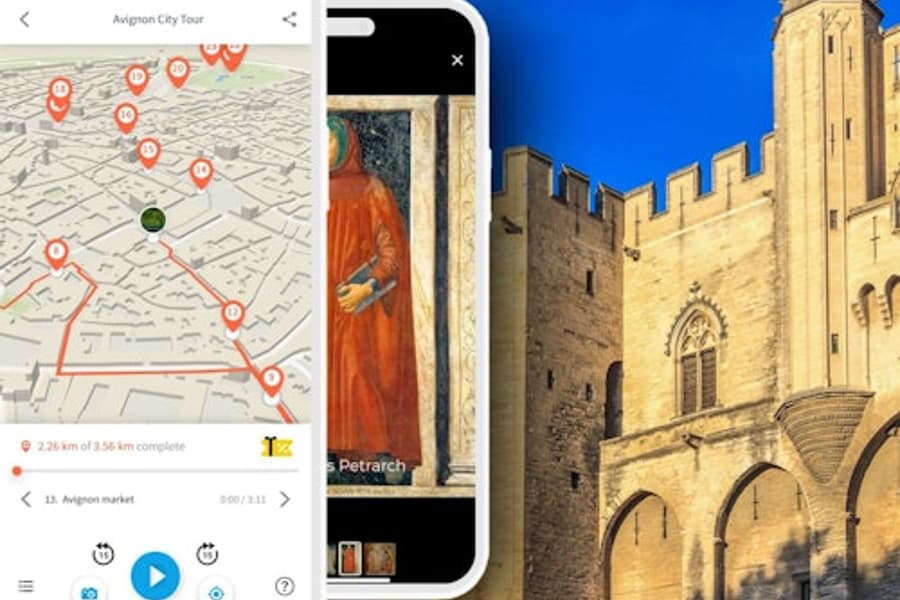 Krakau: Audiogids-app van TouringBee, Avignon