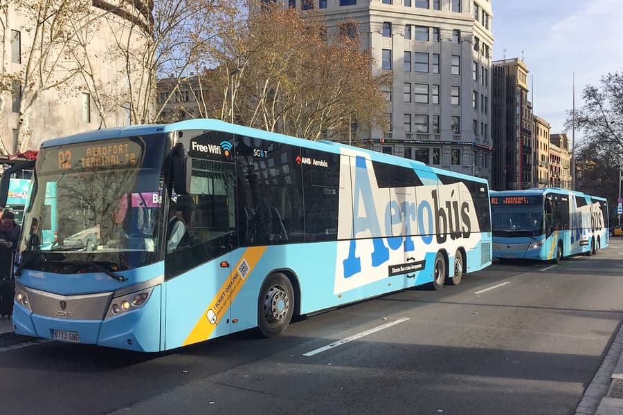 Aerobus Tickets: Barcelona Airport to/from Plaça Catalunya, Barcelona