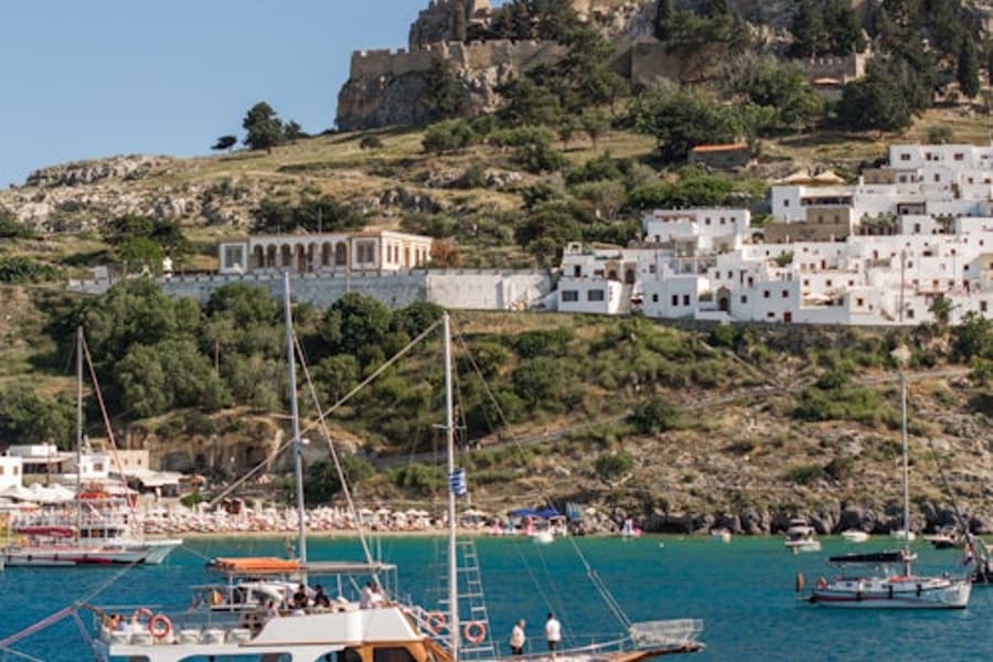 Rhodes: Cruise with Swimming Stops & Lunch, Rhodes