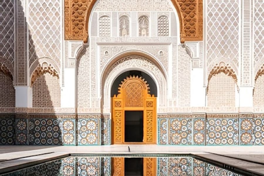 Ben Youssef Madrasa & Secret Garden: Guided Tour, at Marrakesh City Tours