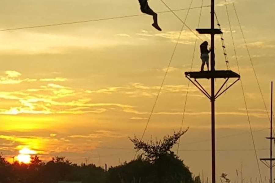 તારઝાન મૈકિતાગ રીત: ઝિપલાઇન અનુભવ, at Tarzan Adventure Pattaya, Pattaya