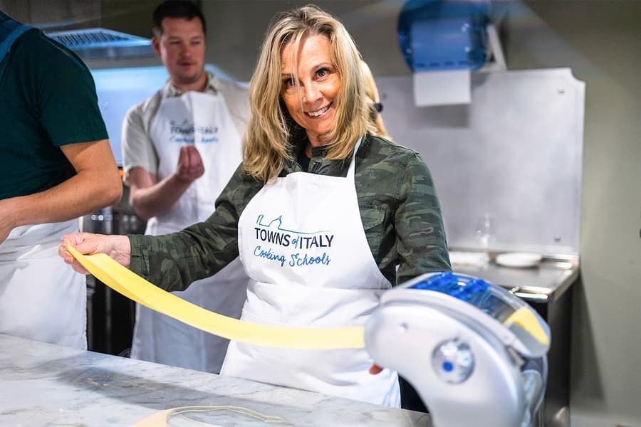 Florence Pasta-Making Class With Unlimited Tuscan Wine, at Florence Cooking School