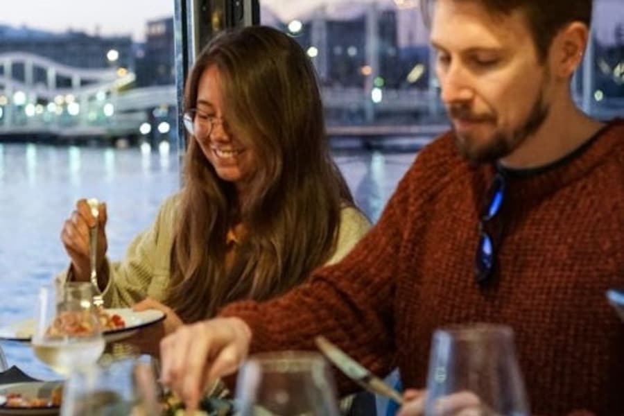 Barcelona: Small-Group Sunset Catamaran Dinner Tour, at Barcelona Boat Trips
