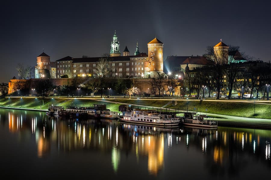 Krakow Vistula River Evening/Nighttime Sightseeing Cruise, Krakow