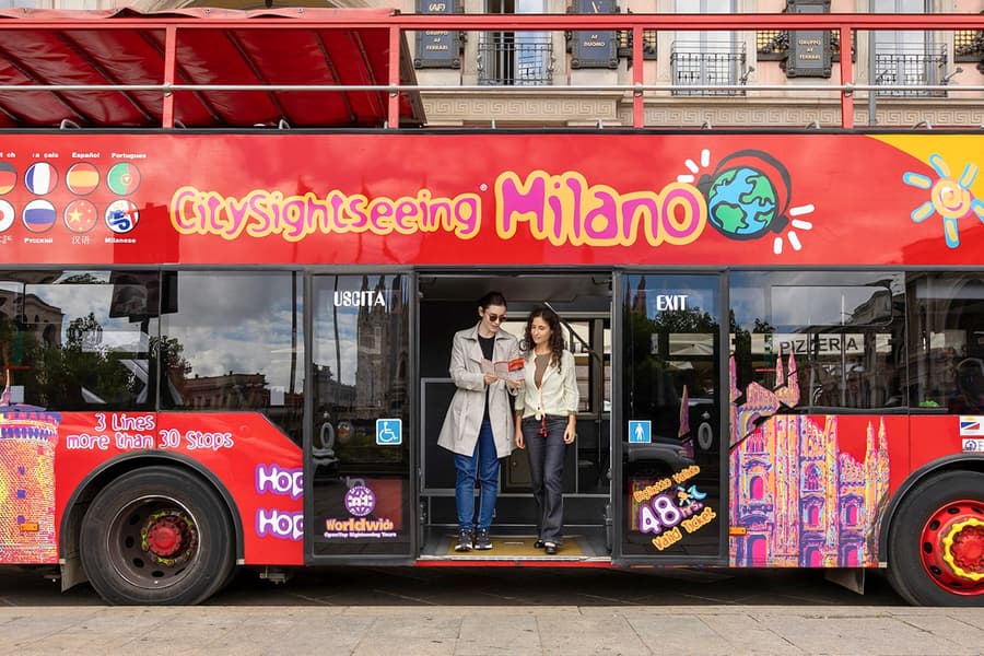 City Sightseeing: Milan Hop-on Hop-off Bus Tour, Milan
