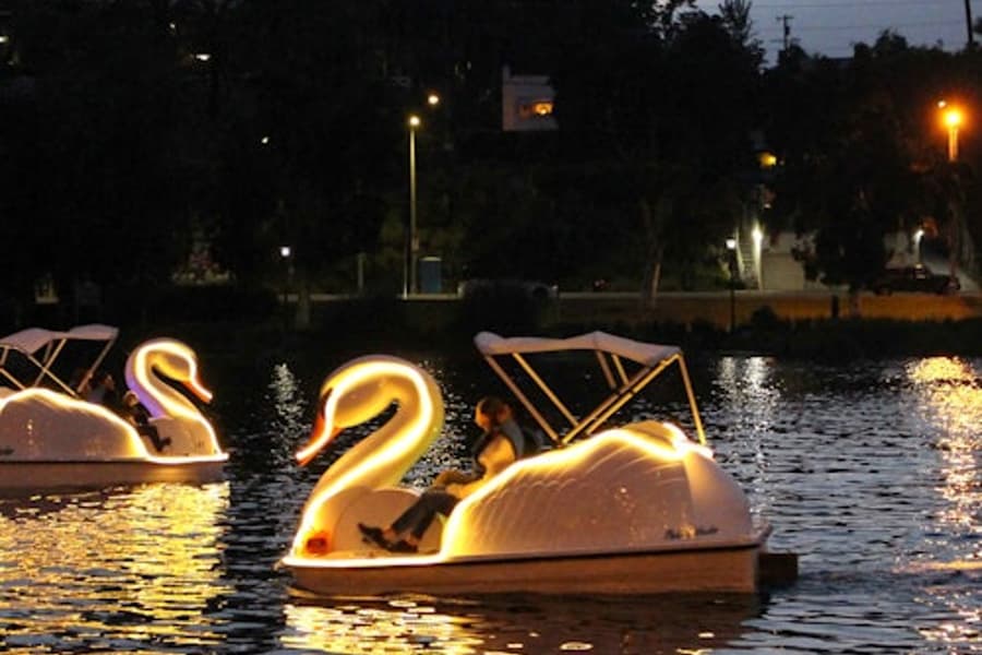 Long Beach: Swan Boat Rental at Rainbow Lagoon tickets at Rainbow Lagoon