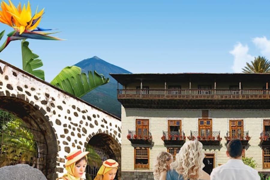 La Casa dei Balconi e Mulino Hoya Gofio: Guida Audio, at House of Balconies, La Orotava