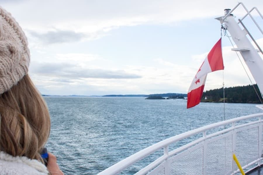 Vancouver: Aðeins eina leið með ferju til Victoria, Vancouver