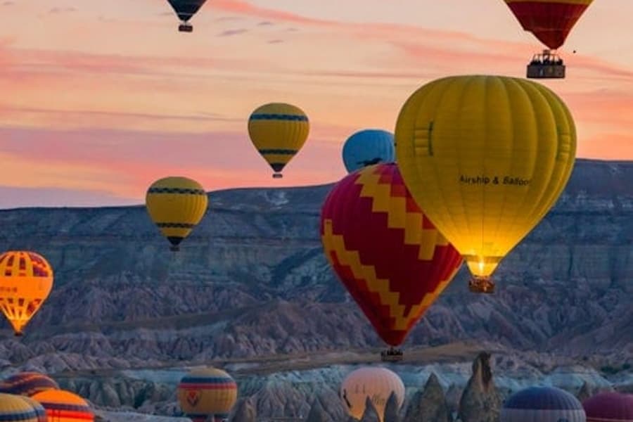 Cappadocia: Lawatan Menonton Belon Udara Panas Matahari Terbit + Pemindahan Pergi Balik, Nevsehir