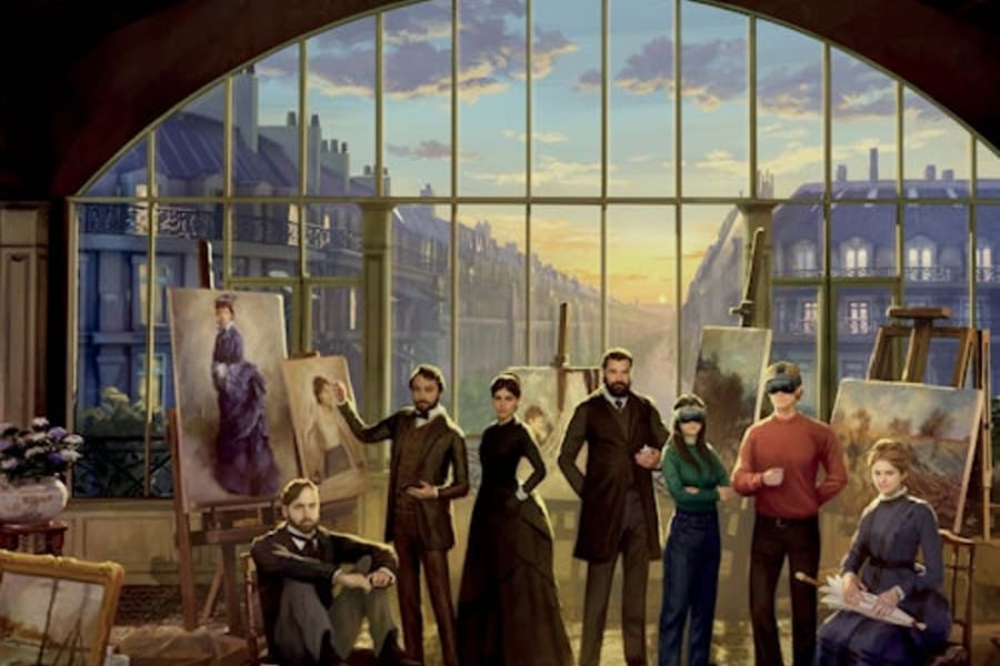 חוויית VR "ערב עם האימפרסיוניסטים, פריז 1874", Lyon